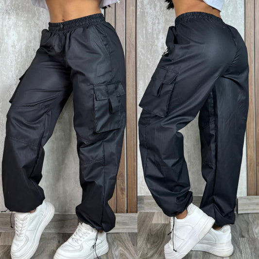 Jogger Cargo Brillante